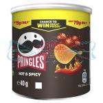 PRINGLES HOT & SPICY GR. 40 PZ.12